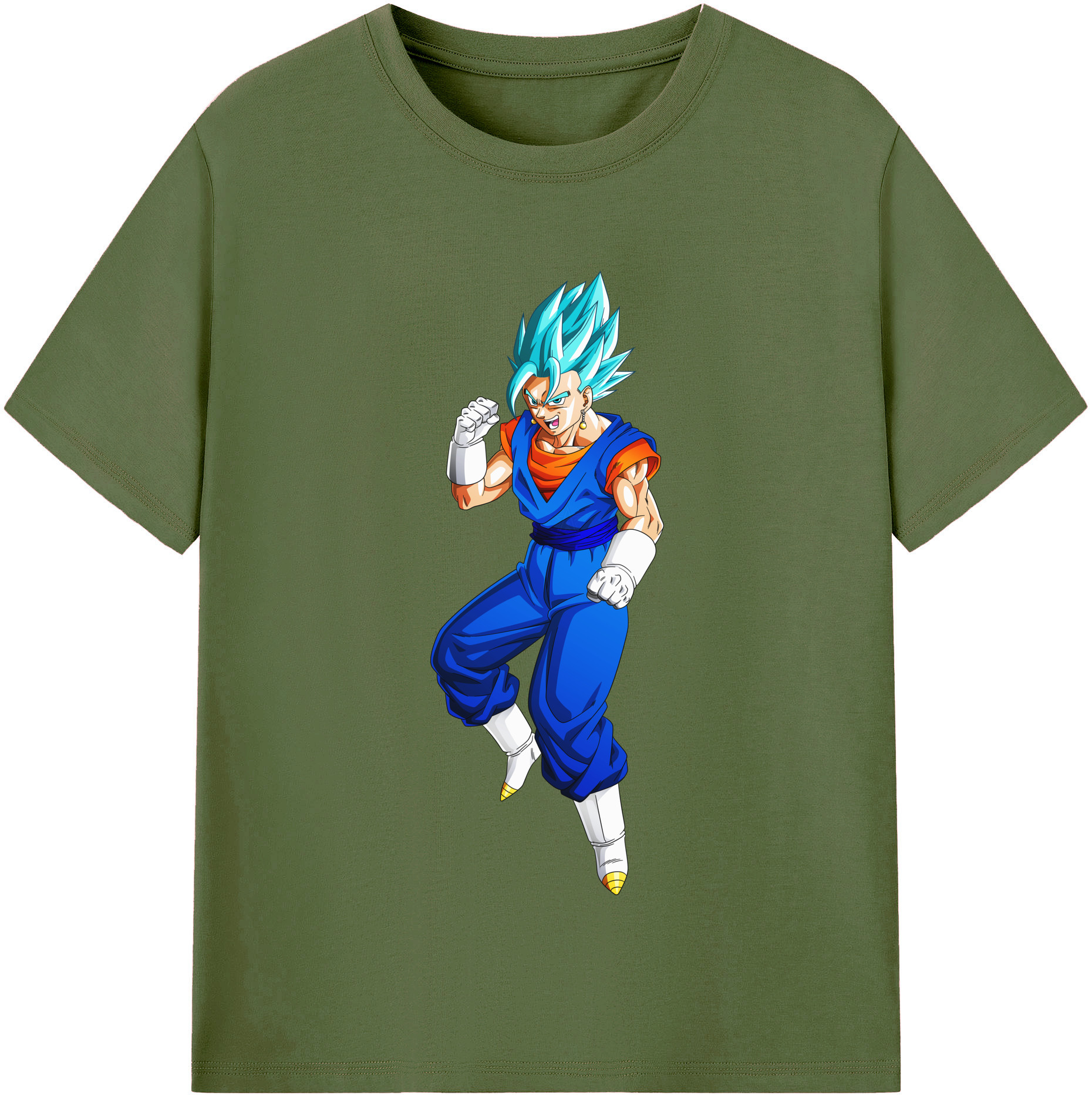 （画像用） ドラゴンボール ベジット DRAGON BALL Vegetto 綿100％半袖Tシャツ（フロントプリント）
